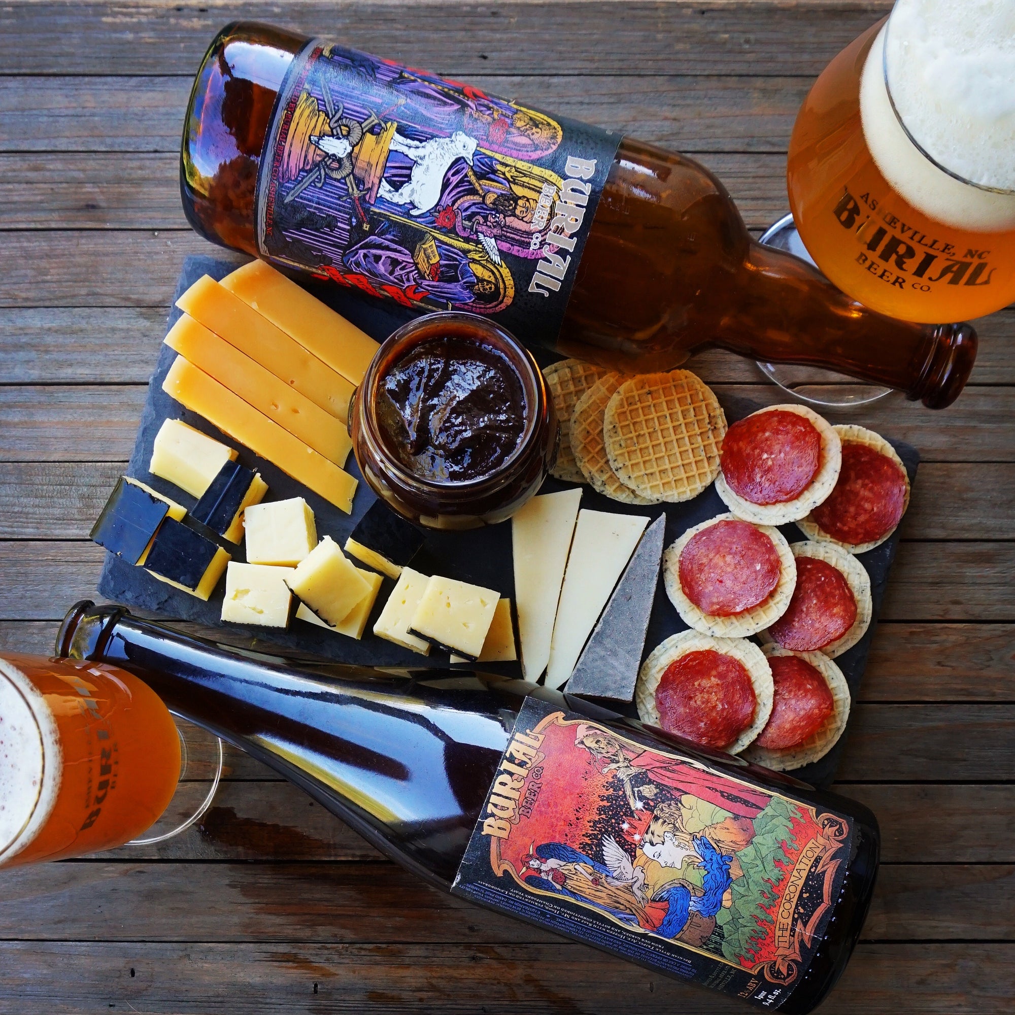 Beer Pairings by @bakerandthebeerd | October 2020 curdbox