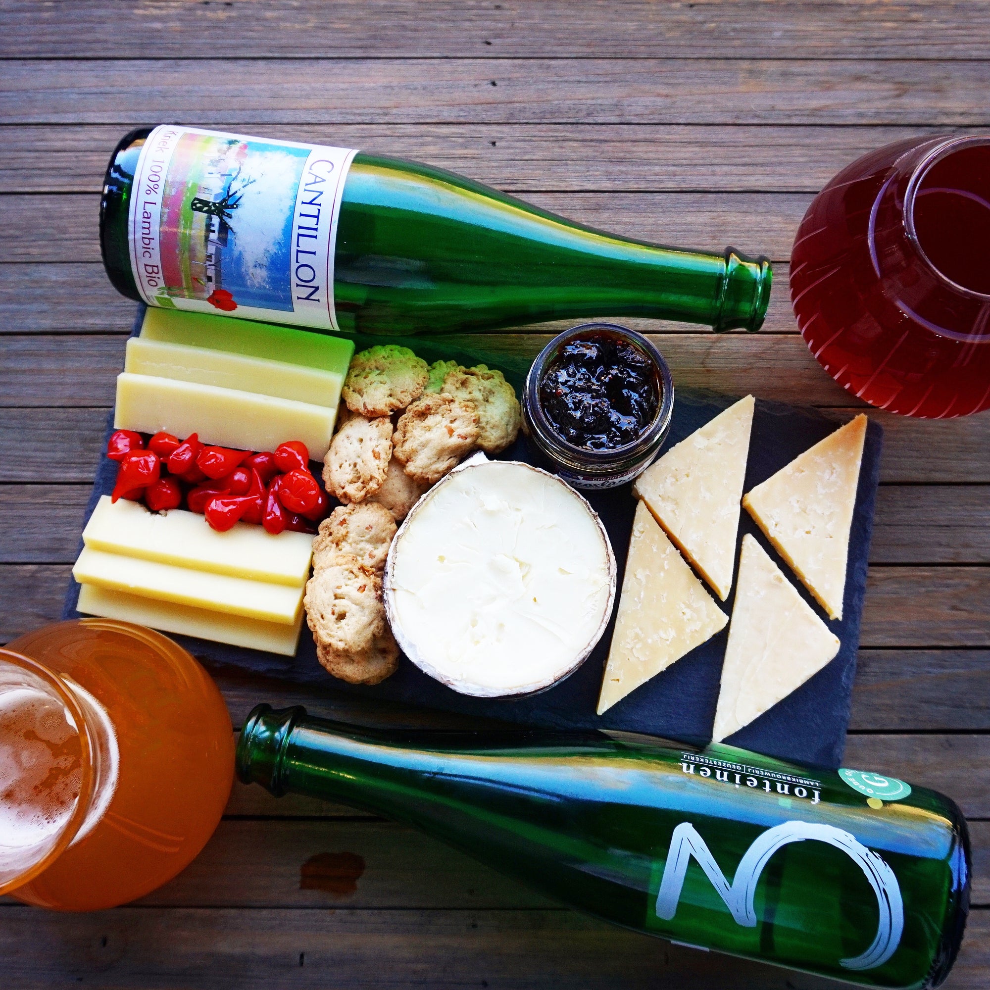 Beer pairings by @bakerandthebeerd | January 2021 curdbox