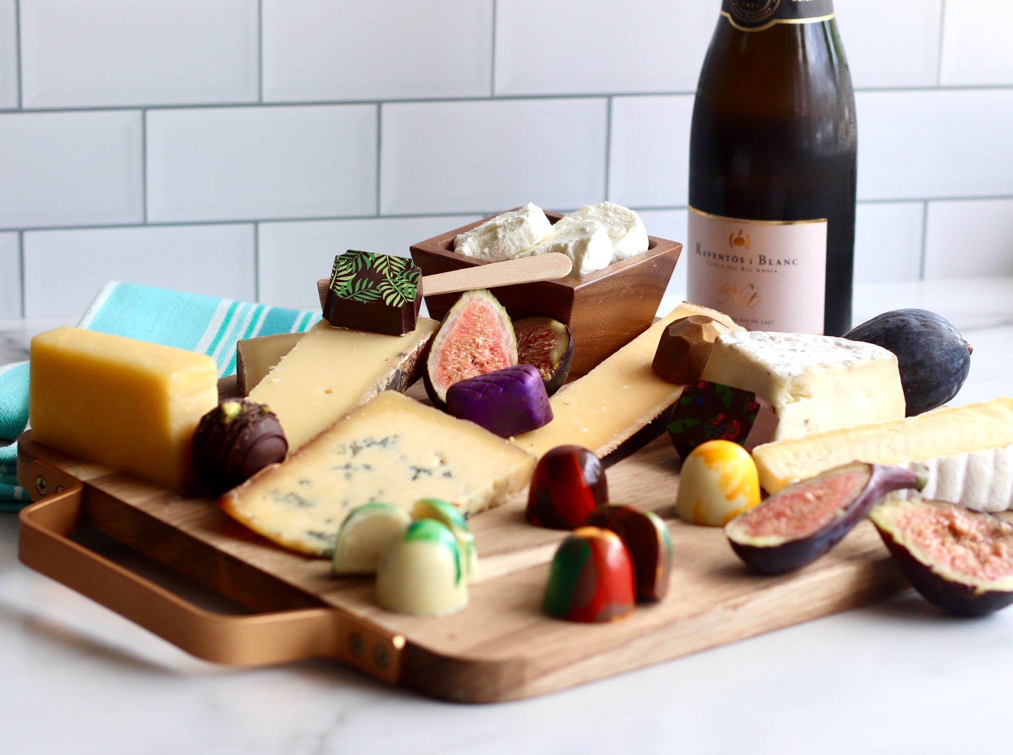 cheese + chocolate = less stress