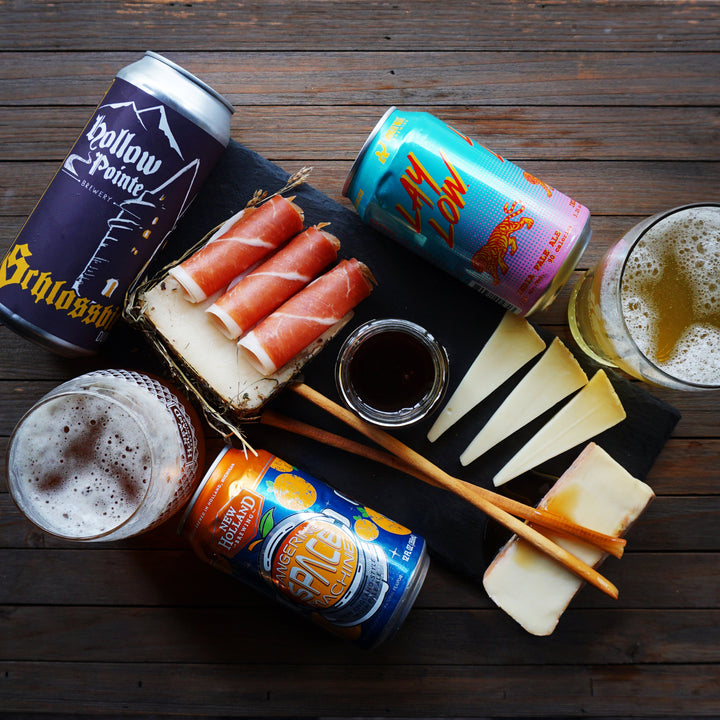 Beer Pairings by @bakerandthebeerd | February 2020 curdbox