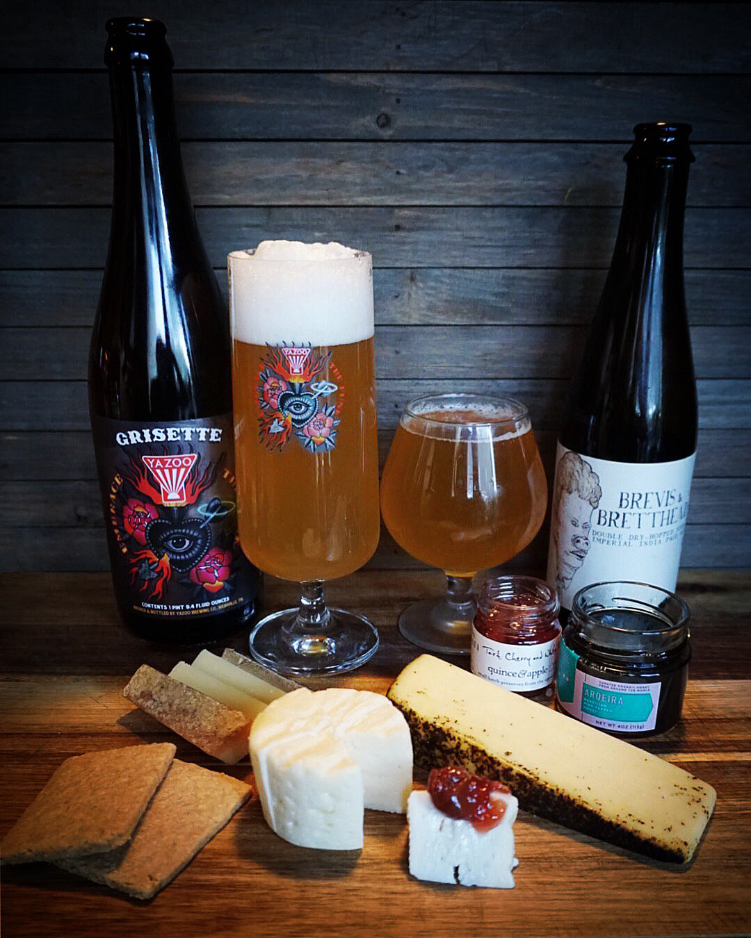 Beer Pairings by @bakerandthebeerd | October 2019 curdbox