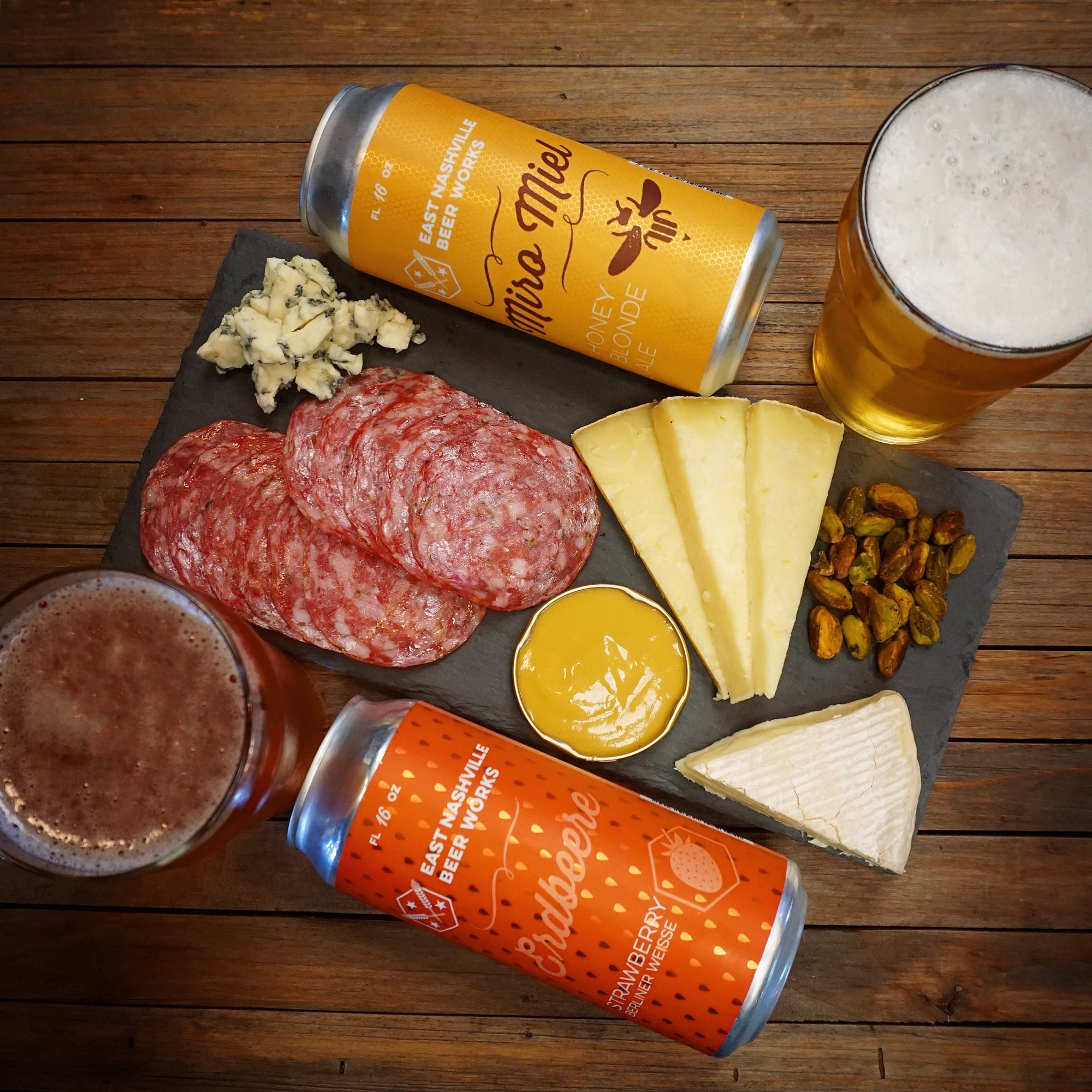 Beer Pairings by @bakerandthebeerd | June 2020 curdbox