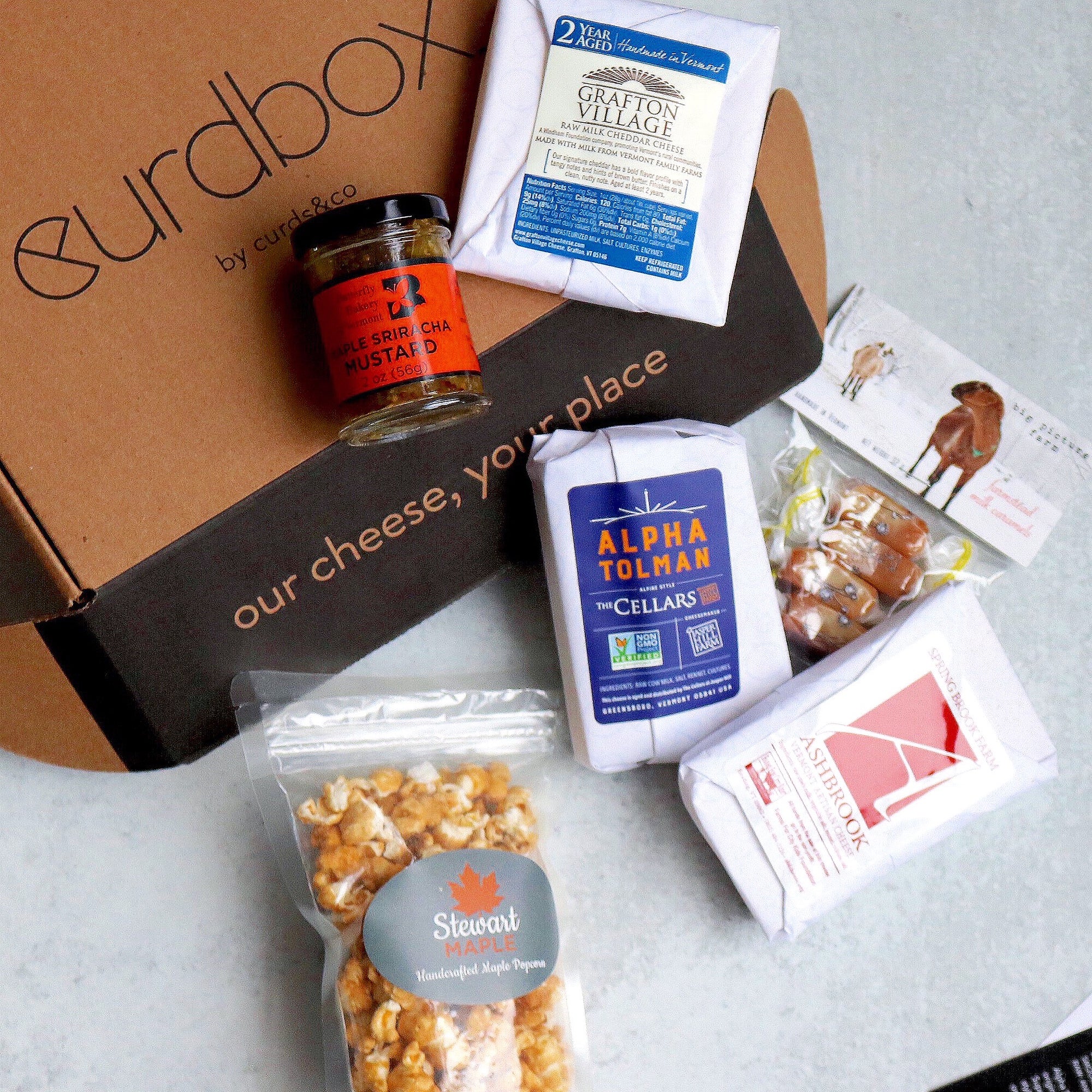 Curdbox- The Monthly Cheese Experience