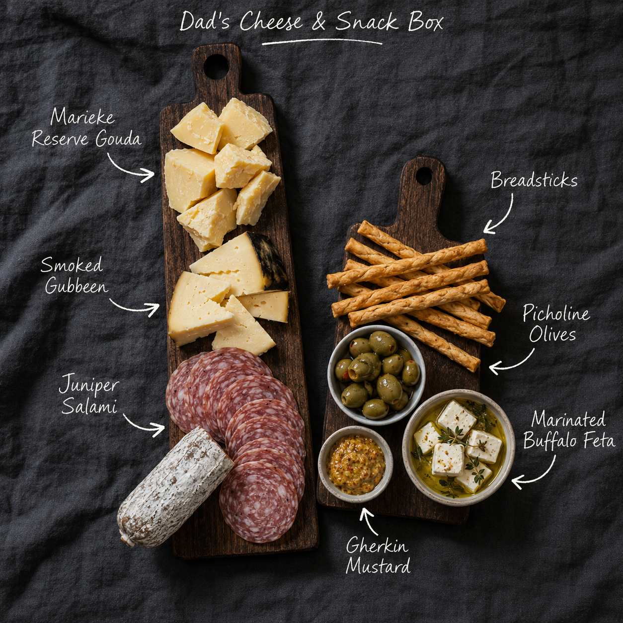 Dad's Cheese &amp; Snack Box